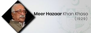 Meer Hazaar Khan Khoso (1929)(Caretaker)