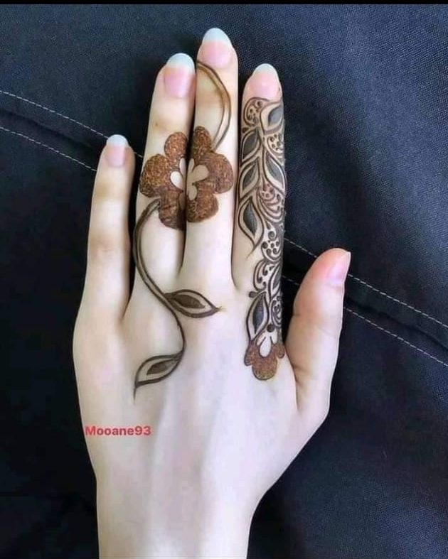 simple and easy mehndi designs