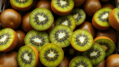 Kiwi season in Pakistan, fresh kiwi fruit at the market