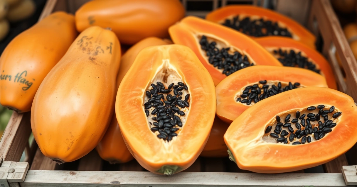 Papaya season in Pakistan