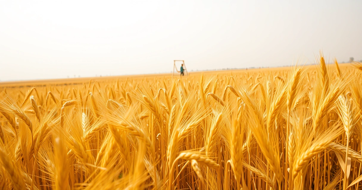 Wheat cultivation in Pakistan
